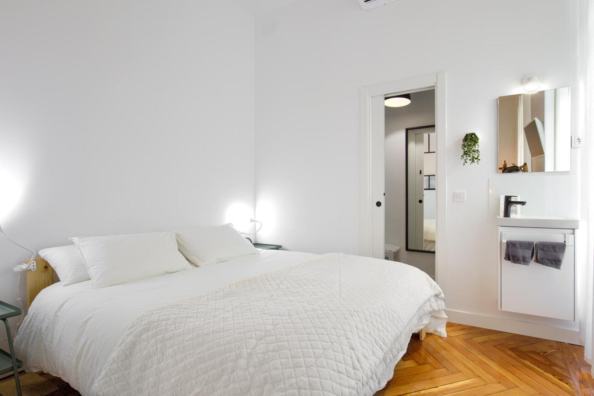 Mezzanine Orange Lejlighed Madrid Værelse billede