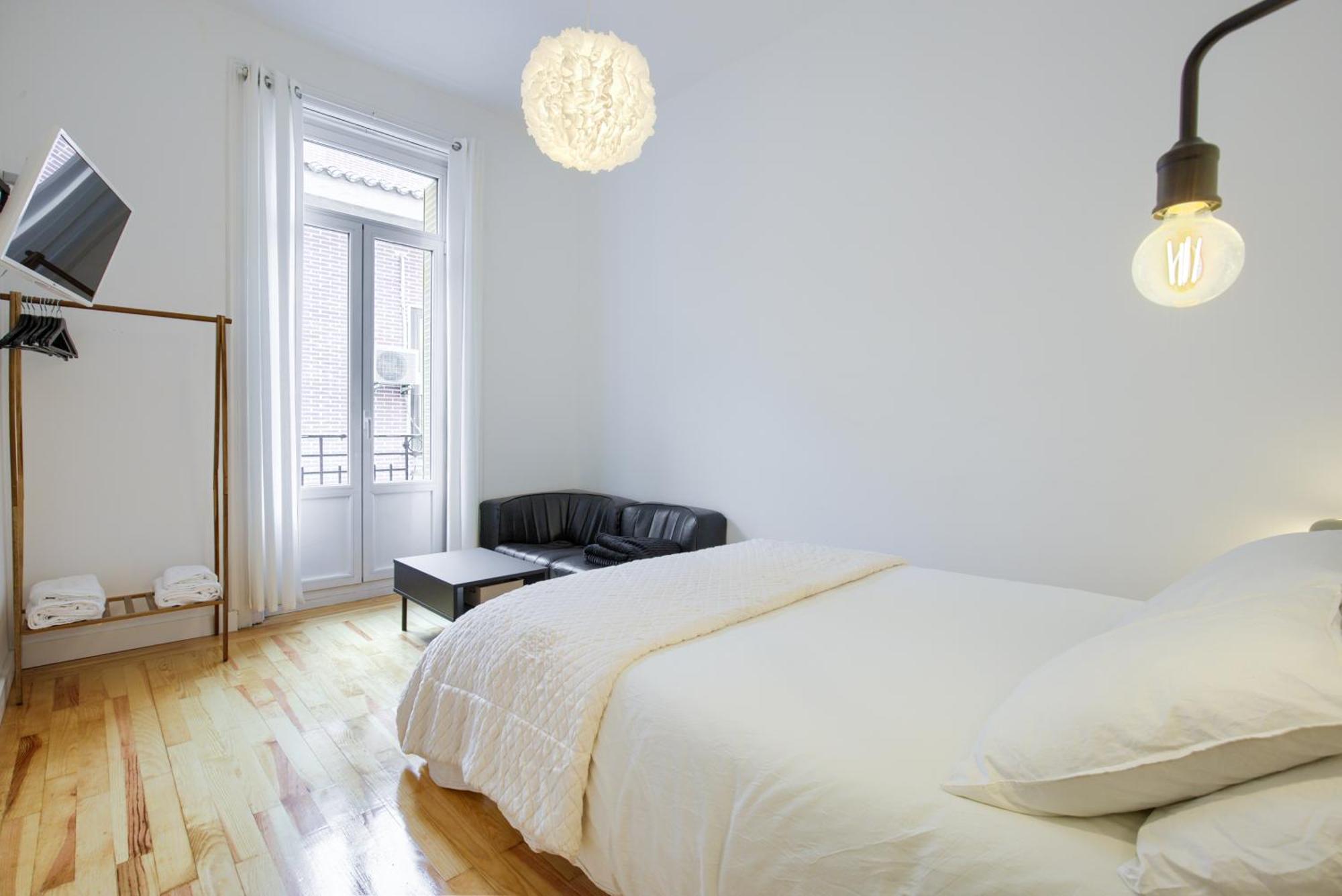 Mezzanine Orange Lejlighed Madrid Værelse billede