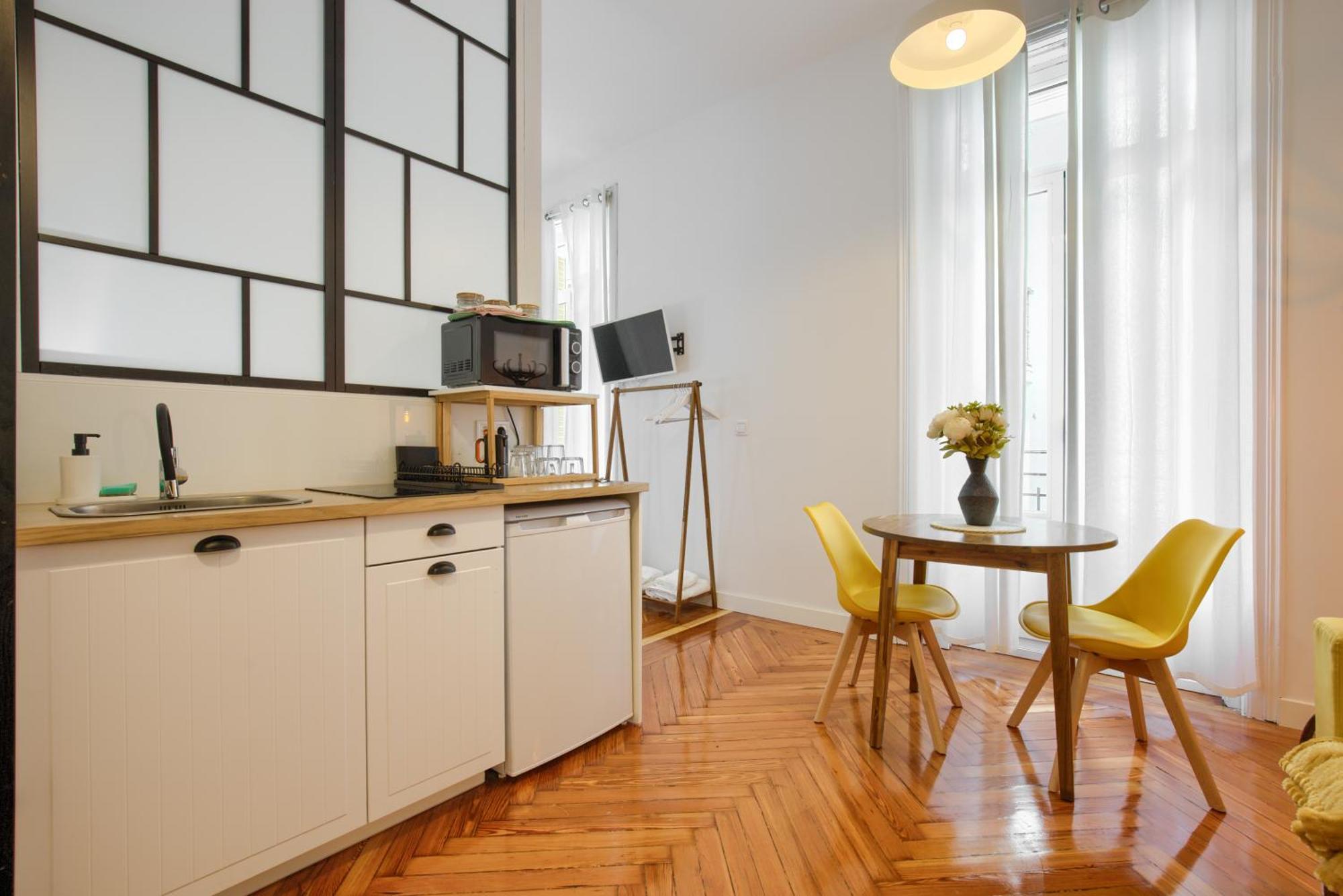 Mezzanine Orange Lejlighed Madrid Værelse billede